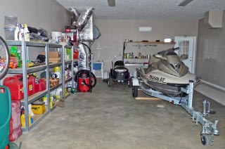 Garage on Lower Level (SeaDoo Negotiable)