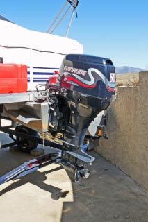 4-Stroke 50HP Evinrude on Pontoon Boat (Boat/Motor Negotiable)